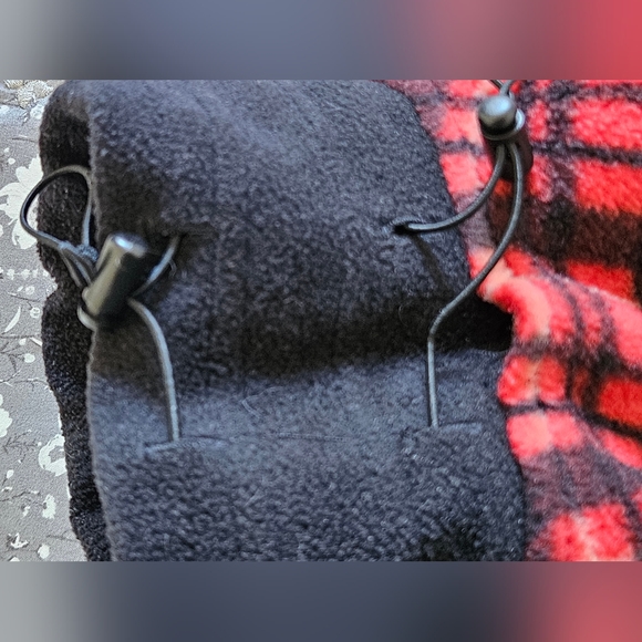 Dog Comfort Coat Dog Jacket Winter Ultra Paws Red Plaid Tartan Water Resistant - Picture 5 of 8